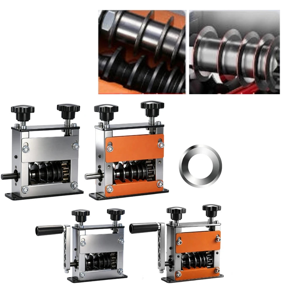 Manual Dual-Drive Wire Stripper Tool for Scrap Copper Wire Cables, 1-17mm