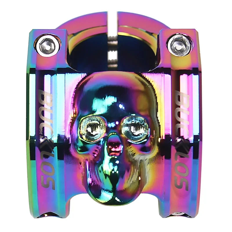 BUCKLOS Mtb Power CNC Short 35mm Bike Stem Aluminum High-strength Power Bicycle Mtb Ultralight Durable Road Skull Bike Part