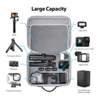 Hard Organizer Carrying Case for GoPro Hero 13 12 11 10 9 8 7 DJI Osmo Action 6 5 Action Camera Accessories Travel Storage Bag