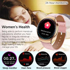 2026New GPS NFC Bluetooth Call Smartwatch Women Watch 4 mini Sport Track Heart Rate Pressure Monitoring Health Smartwatch Ladies