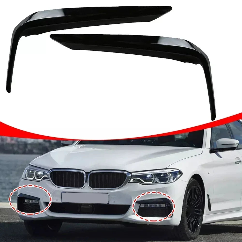 Front Bumper Fog Light Cover Trim For BMW 5 Series G30 G31 M Sport Designed For Optimal Fit And Style From 2016 To 2020