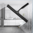 All-Purpose Shower Squeegee 10'' Golden Color Silicone Scrape Stainless Steel Handle Wiper Bathroom Mirror Glass Car Squeegee