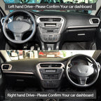 Car Dashboard Cover Avoid Light Pad Instrument Panel Mat Case Carpets Dashboard Cover for Peugeot 301 2012 2013 2014 2015-2019