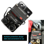 DaierTek 20A-300A Circuit Breaker 12V Trolling with Manual Reset Boat Manual Power Protect for Audio Fuse Car 48VDC Waterproof