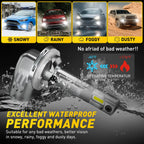 AUXITO 2Pcs 881 H27 LED Fog Light Bulbs Canbus 6500K White Car H27W/2 880 H27W/1 Fog Driving Lamp DRL Waterproof Super Bright