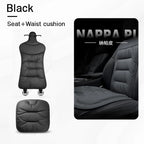 Universal Car Seat Cover Leather Cars Seat Waist Cushion Covers Four Season Auto Interior Seats  Protection Pad Car Accessorie