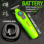 New 2026 BRDCLIP FA1T Green Professional Hair Trimmer Barber Carving Gradient Finish Machine Electric Clipper with Charger Stand