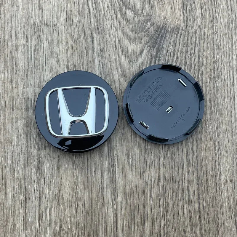 4pcs 69mm Car Wheel Center Hub Caps Dustproof Cover Emblems for Honda Accord CRV XRV Civic Odyssey Rim Hub Emblemem