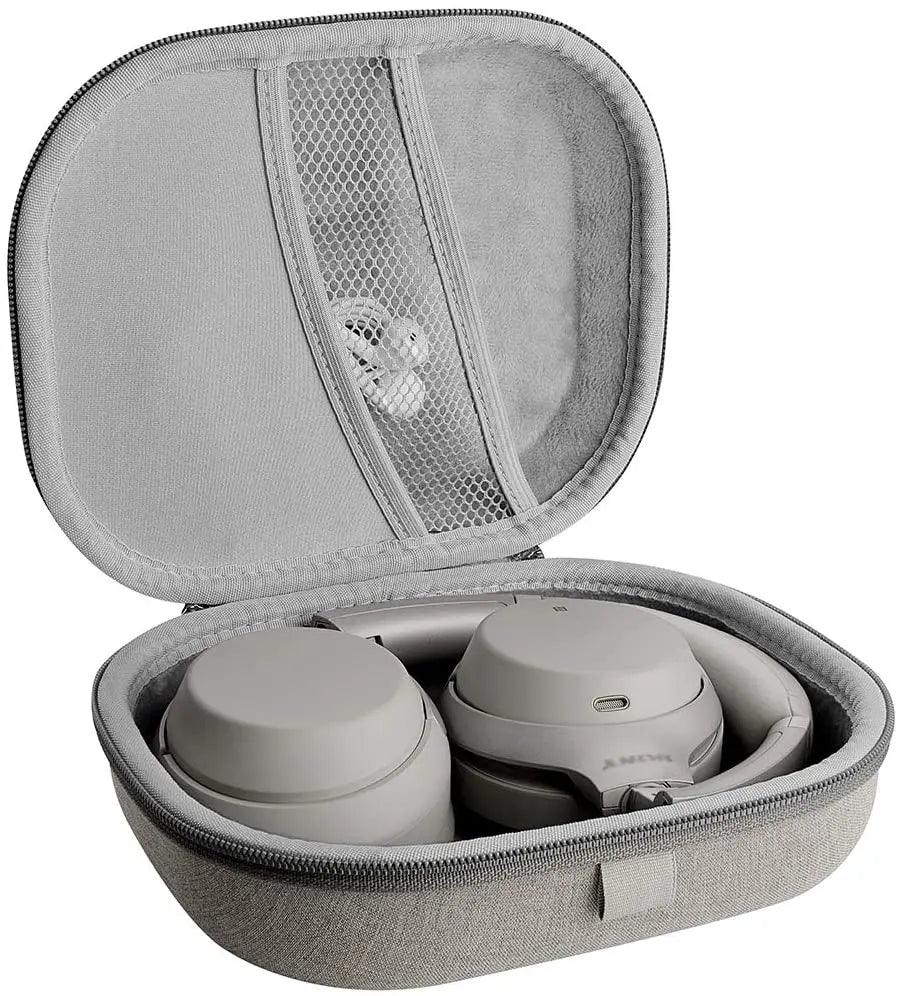Geekria Headphones Case Pouch for Sony WH 1000XM4 WH 1000XM3 XM2 Portable Protective Earphone Cable Storage Cover Headset Box