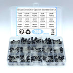 1000Pcs/lot 0.1UF-1000UF 15/24/36Values Aluminum 10-50V Mix Electrolytic Capacitor Assorted Kit And Storage Box