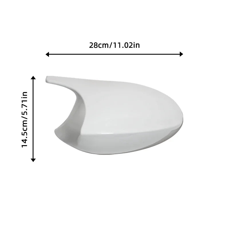 1 Pair White Replacement Rearview Side Mirror Covers Cap for BMW E90 E91 E92 E93 E81 E87 E82 E88 3 1 Series M Accessories