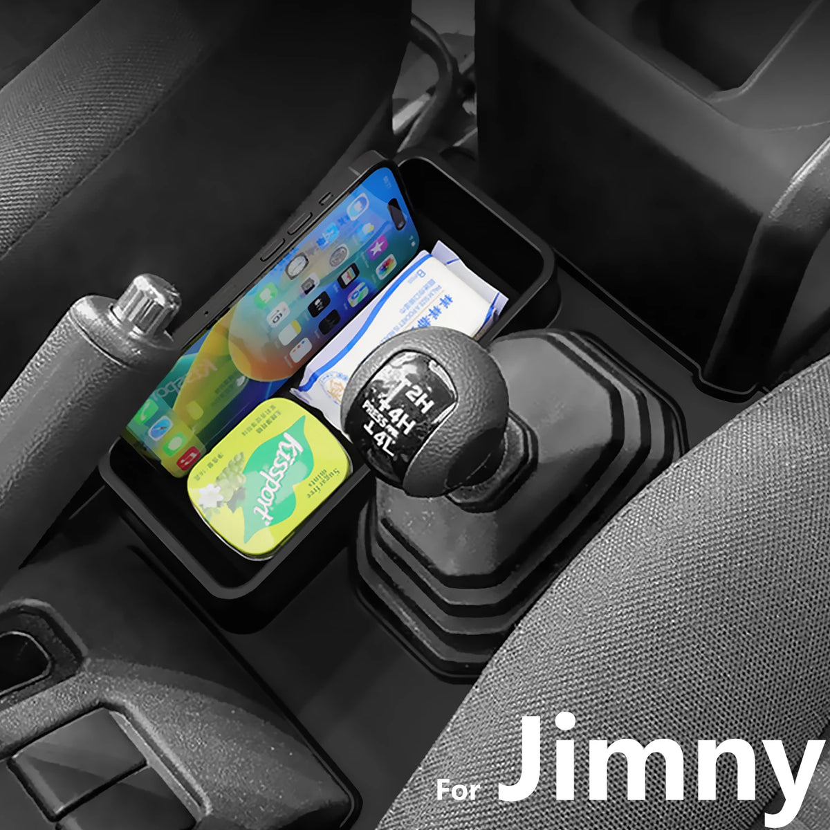For Suzuki Jimny JB64 JB74 2019-2022 2023 2024 2025 Center Console Organizer Tray Gear Shifter Storage Box Accessories for Jimny