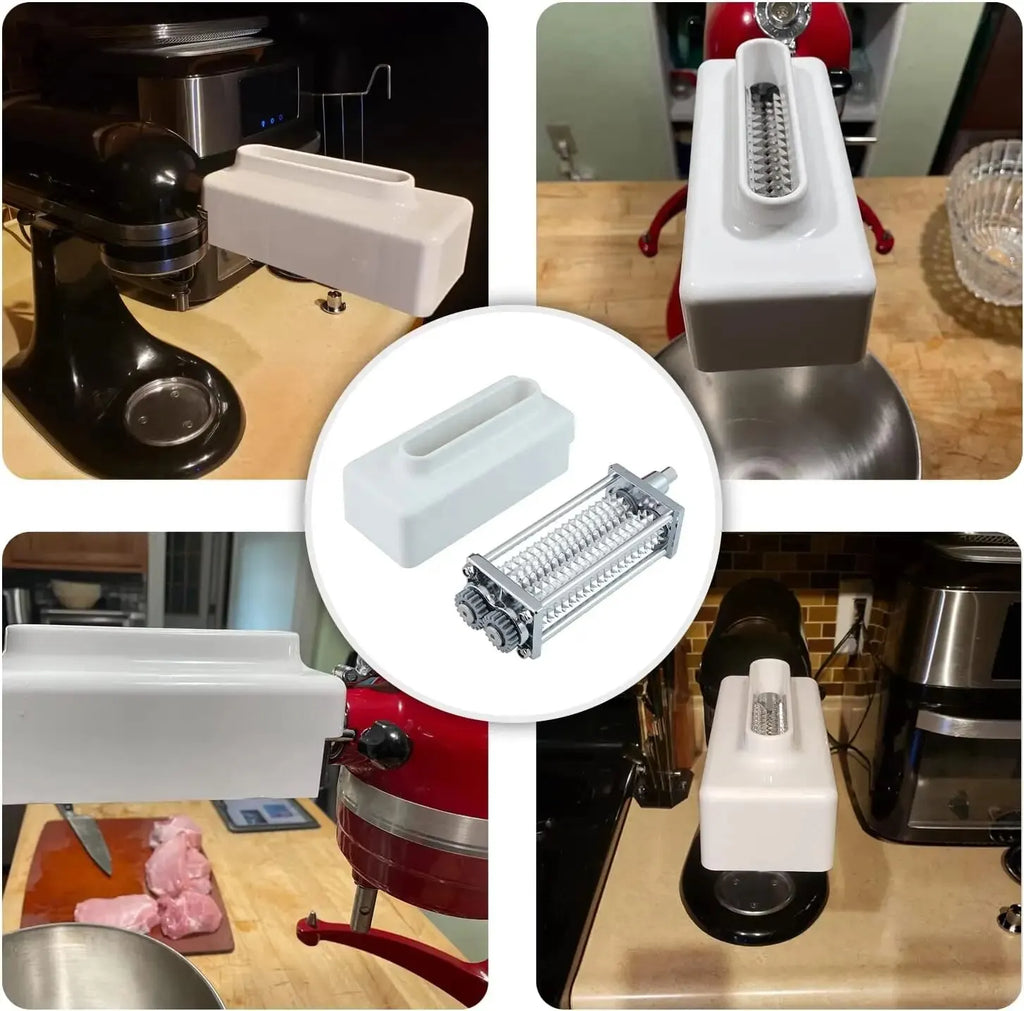 Meat Tenderizer Attachment for All KitchenAid Household Stand Mixers- Mixers Accesssories Meat Tenderizers No More Jams and Brea