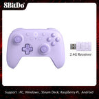 8BitDo Ultimate 2C Wireless Controller Gamepad With Hall Joystick for PC Windows 10/11 Steam Deck Raspberry Pi Android