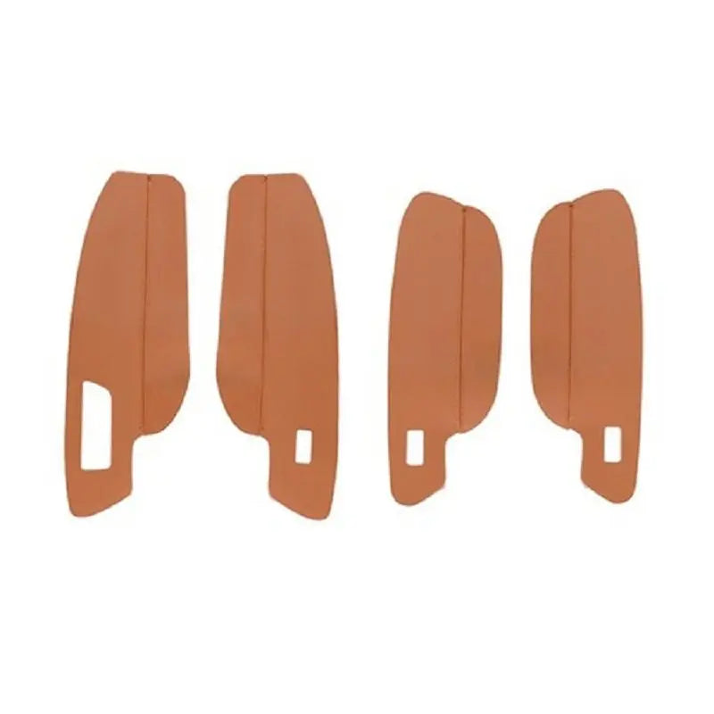 Soft Leather Armrest Cover For VW Golf 7 2014 2015 2016 2017 2018 4pcs Car Door Panel Armrest Cover Sticker Trim Interior Parts