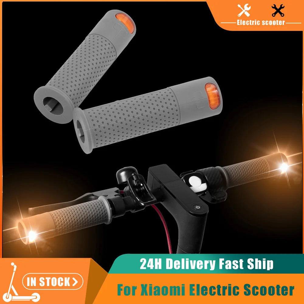 Modifited Handlebar Grips Left/Right Turning Light For Xiaomi M365 Pro 1S Pro 2 Mi3 Electric Scooter Handle Turn Signal Lamp