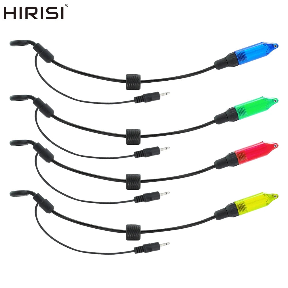 Hirisi Carp Fishing LED Swinger Drop Off Indicator Metals Soft Pole for Carp Coarse Fishing B2032