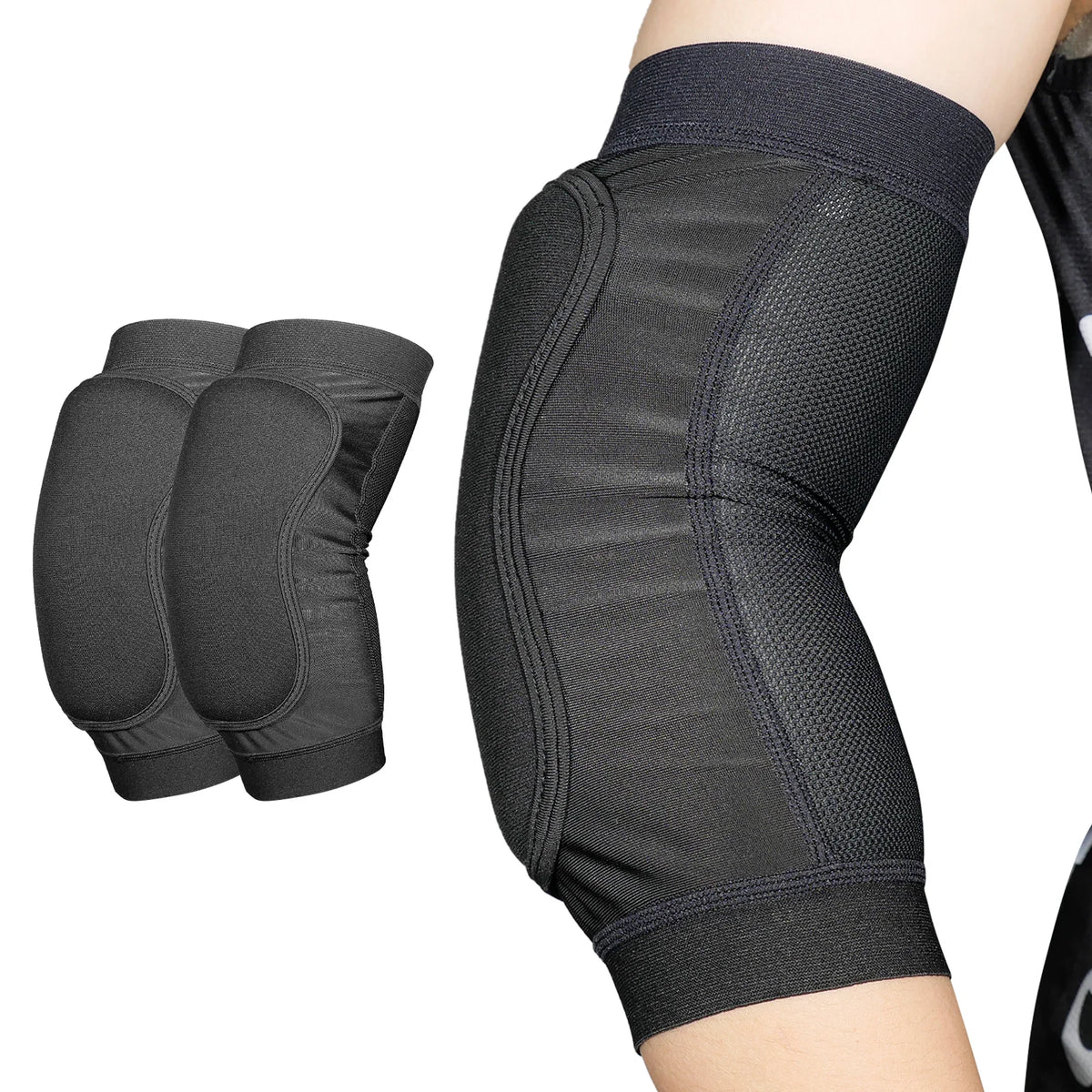 AVIVOR Elbow Pads, Volleyball Elbow Guard, Martial Arts Striking Protection,Wrestling Basketball Compression Padded Sleeve