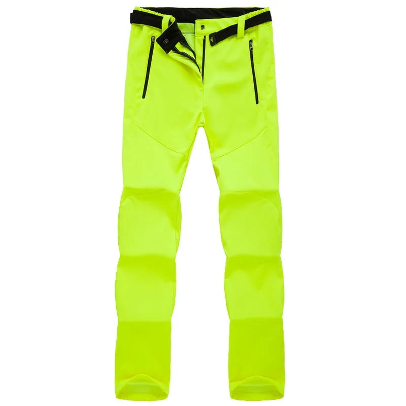 Fanuocetar Thick Warm Fleece Winter Pants Women, Waterproof, Hiking, Trekking, Camping, Skiing, Soft Shell Windproof Trousers