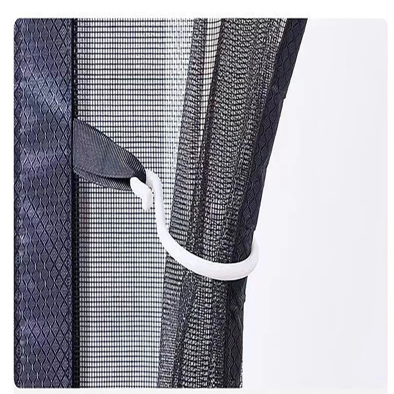 Anti-mosquito magnetic door curtain partition curtain Household non-perforating magnetic mute screen curtain screen mosquito net