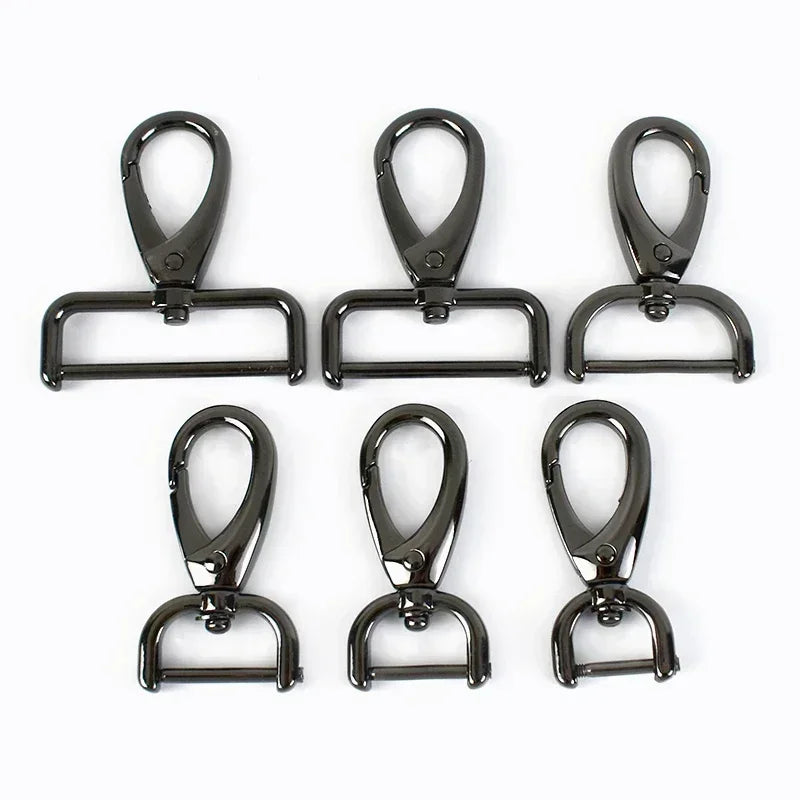 2/4Pcs Meetee 13-38mm Metal Buckle Detachable Lobster Clasp Bag Strap Clip Buckles Webbing Handbag Snap Hook DIY Accessories