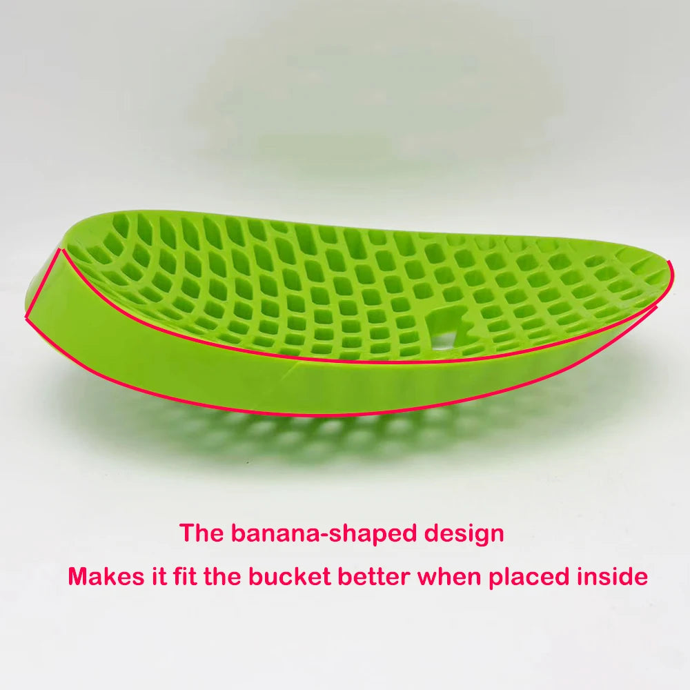 NVIXS Bucket Insert Dirt Guard Grit Catcher Car Wash Mitts Cloths and Sponges Dirt and Debris Remove Tools
