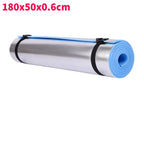EVA Foam Yoga Mat Non-Slip Blue 6mm/8mm/10mm, Optional Carry Strap