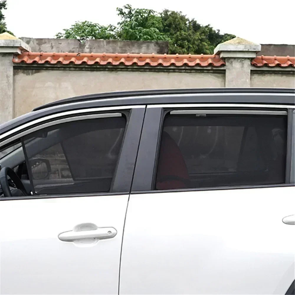 Custom Magnetic Car Window Sunshade For Mazda CX-5 KE 2011-2017 1st Gen CX5 Curtain Mesh Front Windshield Frame Curtain