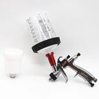Spay Gun Mini 0.5/0.8/1.0/1.2mm Nozzle Gravity Airbrush For Car Painting Tool No Clean Disposable Measuring Cup