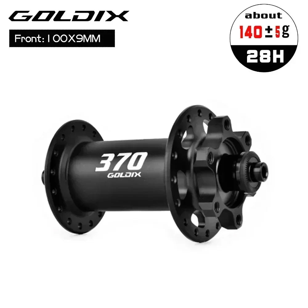 GOLDIX GDR370 ROAD Bicycle Hub 6-bolt Disc Brake Sealed Bearing J-Bend 28/32 Holes Ratchet 36T Hub for Shimano HG 11S SRAM XDR