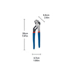 8/10/12/16 Inch Quick Adjust Water Pump Pliers with Hardened CR-V Steel Jaws Universal Plumbing Pliers for Plumbing Work