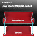 BEVINSEE Dynamic Air Intake Scoop Kit Upgrade For VW For Golf GTI/R MK7/7.5 For Golf 7 GTI R 2012-2020 For Audi S3 8V 2013-2020