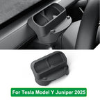 For New Tesla Model Y Juniper 2025 Model 3+ Highland 2024 Steering Wheel Silicone SunGlasses Case Mobile Phone Holder Storage