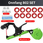 Onnfang Garden Tools Hand Tying Machine Tapetool Vegetables Tapener Black Garter Plants Plant Branch Tapes