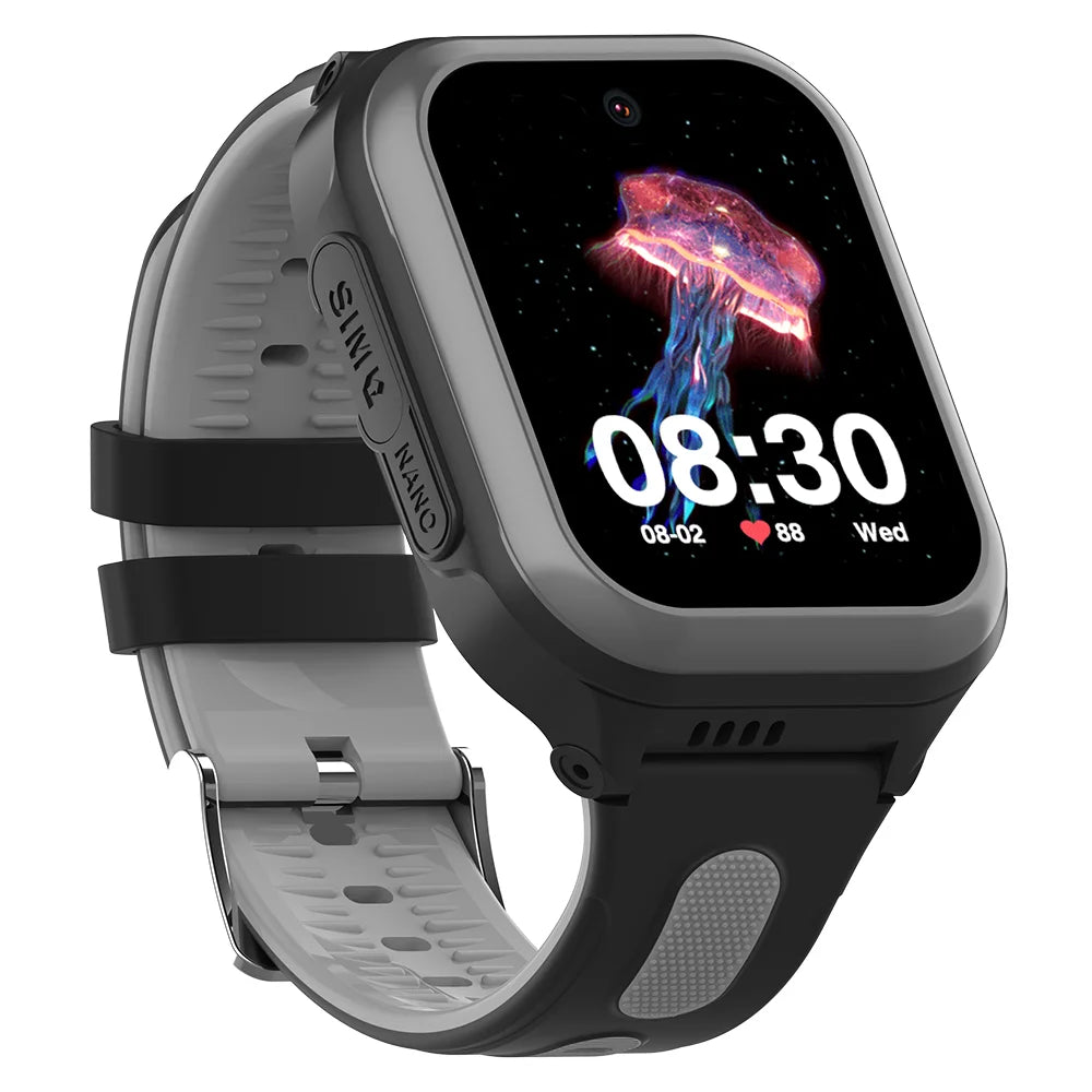 Wonlex 4G Kids Smart Watch 1.78‘’ AMOLED GPS WiFi Monitor Tracker Location Video Call WhatsApp Android8.1 SmartWatch for Child