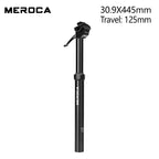 MEROCA Bicycle Dropper Seatpost 27.2mm/30.9mm/31.6mm Hydraulic Height Adjustable Road Bike Seat Post Mountain Bicycle Seat Tube