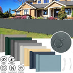 Balcony Privacy Screen Patio Fence Screen for Balcony Cover Waterproof Garden Sunshade Cloth with Grommets UV Protection Shelter
