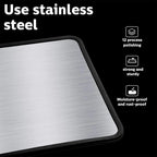 LMETJMA Splatter Guard Foldable Stainless Steel Oil Splash Board Nonstick Oil Splatter Guard Heat Insulation Board For Stove Top