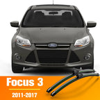 Wiper Front Wiper Blades For Ford Focus 3 Hatchback 2011-2017 2012 2013 2014 2015 Windshield Windscreen Front Window 28"+28"