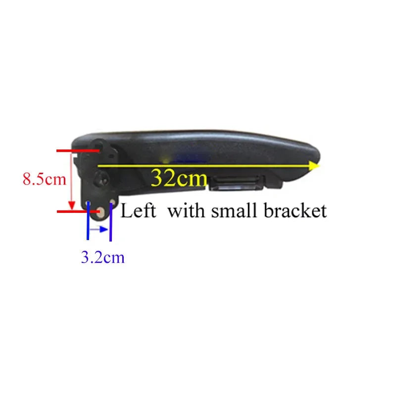 32cm 37cm 40cm Universal Adjustable Left Right Side Car Truck Seat Armrest Hand Holder Arm Rest Support For RV Caravan Boat Bus