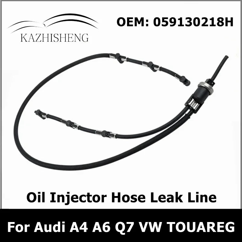 059130218H Oil Injector Hose Leak Line for Audi A4 A6 Q7 VW TOUAREG 2.7 TDI 3.0 TDI