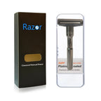 Shavcooo GP200 Glide 2.0 Pro Safety Razor 1-6 Adjustable Roller Shaving Shaver for Men Beard Care with 5 Double-edged Blade