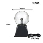 Magic Crystal Plasma Ball Lamp 3/4/5/6/8 Inch LED Night Light Kid Birthday Christmas Gift Lighting Bedroom Decor Novelty Lamp