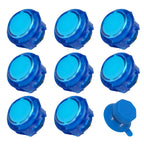 Qanba Gravity KT Arcade buttons Mute snap-in button Multiple trigger stroke adjustments 30mm Arcade Joystick DIY Parts (8Pcs)