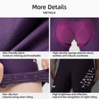 ROCKBROS TVI Summer Cycling Shorts Lightweight Breathable High Elastic Soft Sponge Cushion Pad Shorts Women Sport Cycling Shorts