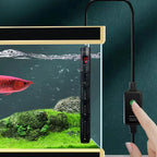 Aquarium Submersible Heater Fish Tank Water Heating Rod Constant Aquarium Thermostat Temperature Control 220V 50-500w EU adapter