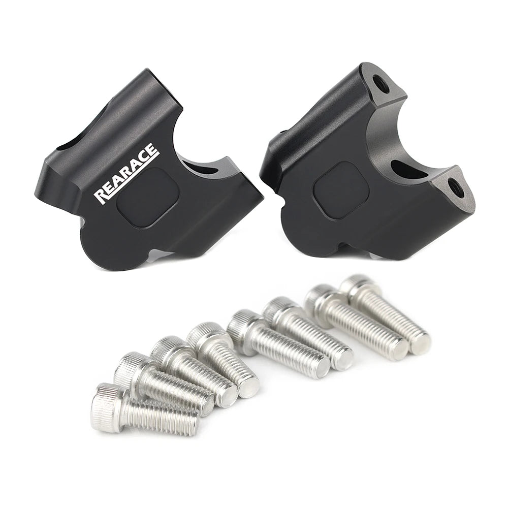 Fit For Royal Enfield Himalayan 450 2024- HIMALAYAN450 Motorcycle Accessories Handle Bar Risers Handlebar Risers Black Aluminum