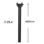ELITA ONE Bicycle Seat Post Carbon Light 25.4/27.2/30.9/31.6mm MTB/Road Bike Seatpost 300/350/400mm