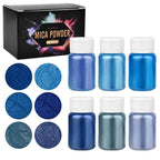 6/24/30Colors Epoxy Resin Dye Mica Powder Powdered Pigments Set Resin Mica Pearlescent Resin Pearl Natural Micas Colorants Resin