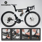 ROCKBROS Bicycle Tool Storage Can Durable Portable Storage Box Multi-Function Lightweight Outdoor Repair Tools Kit Cycling Bag